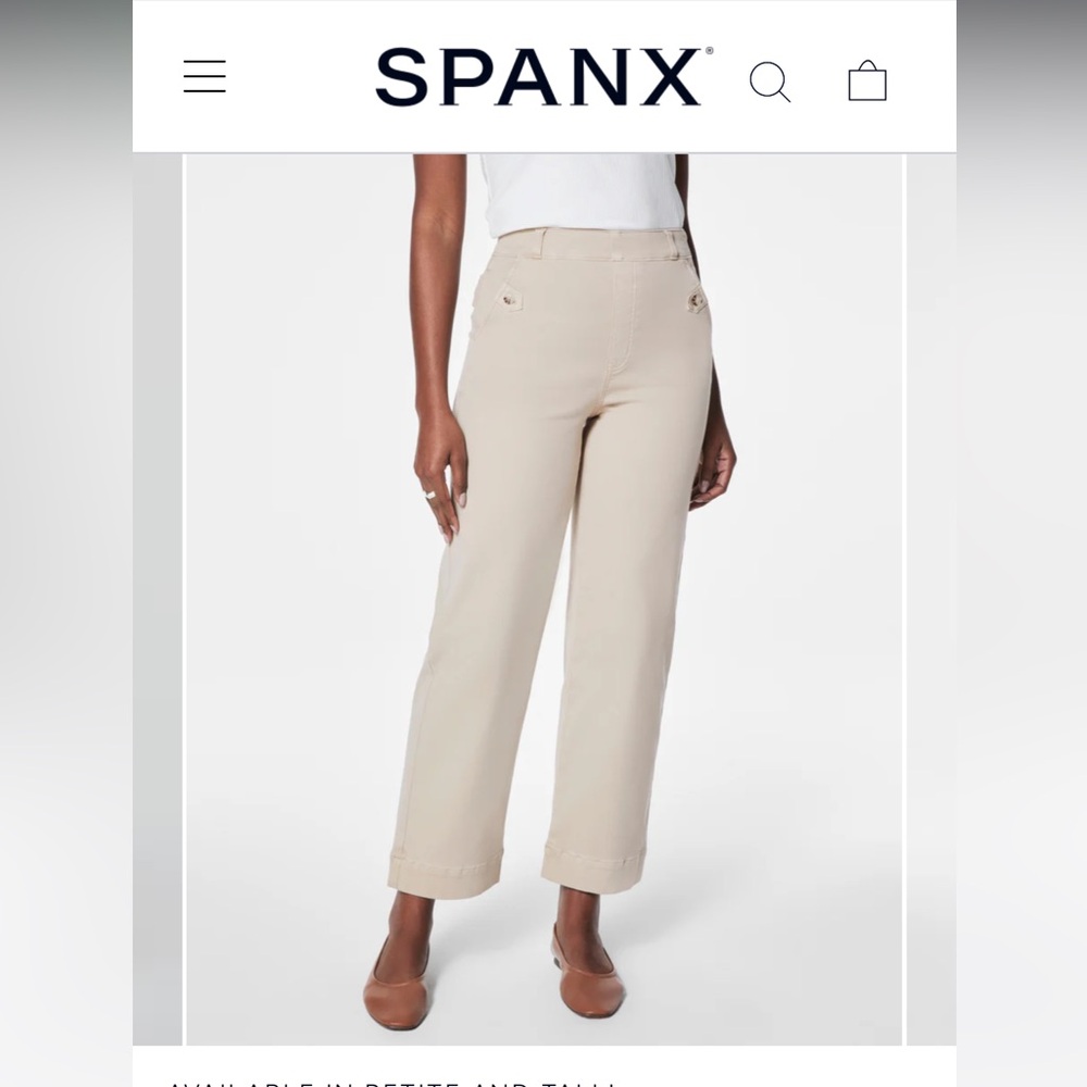 Spanx twill pant